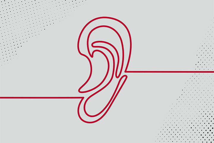 Graphic of an ear