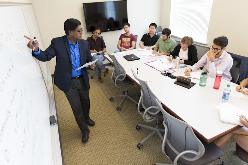 Business PhD Graduate Classroom in Correll Hall