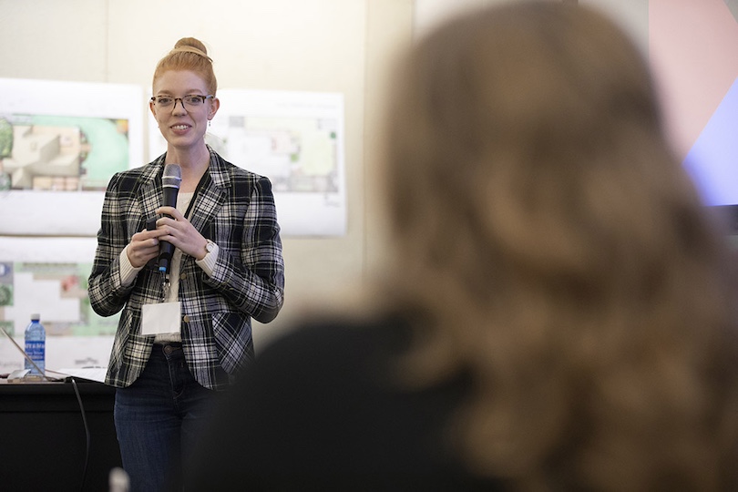 Kelly Catlin participated in the Innovation Bootcamp, hosted by Innovation Gateway, in late 2019. (Photo by Peter Frey/UGA)