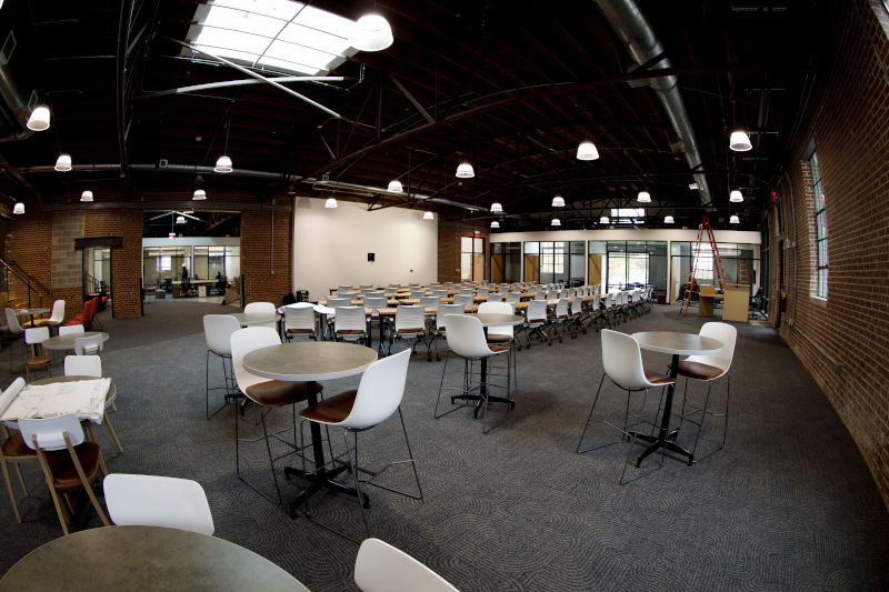 The Innovation Hub features a flexible, open space for meetings and events when public health conditions allow. (Photo by Andrew Davis Tucker/UGA)