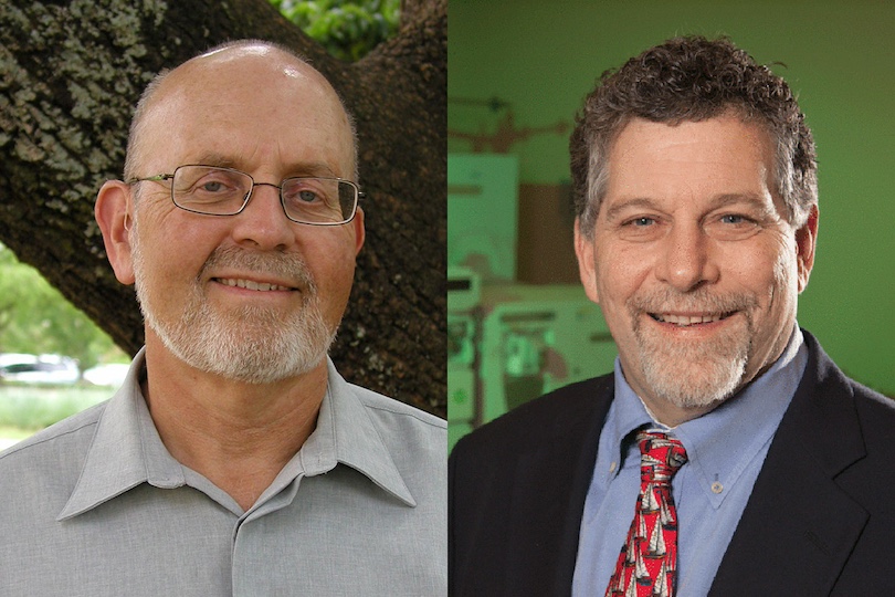 Side-by-side portrait photos of Richard Meagher, left, and Ronald Orlando, right. (Submitted photos)