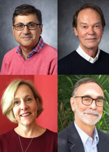 Diane Marie Amann, Stephen R.H. Beach, Pejman Rohani and Ronald L. Simons headshots